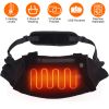 Electric Heated Hand Muff Hand Warmer Pouch Heated Waist Pouch for Winter with 3 Heating Levels Indoor Outdoor Machine Washable